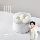 olayks立时 电煮锅多功能锅宿舍小电锅煎炒一体电热锅学生宿舍泡面电火锅电蒸锅 2L