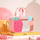 佑游游泳包干湿分离防水洗漱包沙滩便携运动洗澡收纳包91317 粉色中号