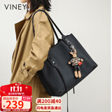 viney包包女包帆布托特包大容量品牌单肩大包生日礼物高级感送女友老婆
