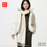 优衣库女装无缝羽绒连帽外套/外套夹克25秋冬新款478577 01 乳白色 2XL /165/100B