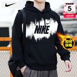 耐克（NIKE）卫衣男士25秋冬新款运动服装跑步长袖休闲连帽套头衫加绒保暖外套 内里加绒/柔软顺滑/晒图退10 M 【170】体重110~130斤左右