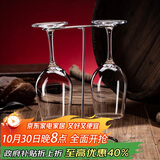 青苹果红酒杯礼盒套装 无铅玻璃高脚杯葡萄酒杯红酒杯+杯架 3件套