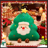 熊猫熊圣诞老人圣诞节礼物送女生儿童圣诞树玩偶公仔娃娃摆件平安夜礼物