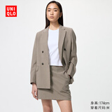 优衣库女装迷你裙裤/休闲短裤479662 35 浅褐色 L /160/72A