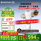 滨特尔（pentair）前置过滤器大通量家用全屋自来水管道40μm过滤器大流量水驱涡轮+反冲洗刮洗净水器 【上门安装】S160升级11T大通量