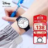 迪士尼（Disney）学生手表简约防水石英表双日历初中生高中生考试手表MK-11809B