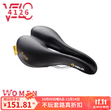 VELO维乐自行车坐垫山地车公路车座垫自行车鞍座单车座加厚软配件3147  [黄标] VL-4126（标准女款）