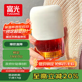 FGA富光玻璃杯女胶囊泡茶杯便携高颜值办公室学生茶水分离杯子360ML