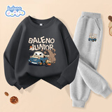 班尼路（Baleno）男童套装2025春秋款中大童休闲运动卫衣秋季衣服男孩秋装两件套潮