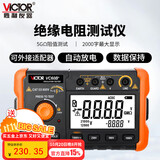 胜利仪器（VICTOR）绝缘电阻测试仪数字兆欧表500V电子摇表绝缘表VC60B+配电源适配器