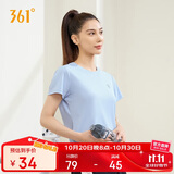 361°短袖女潮流t恤女士夏季新款速干衣运动跑步瑜伽服662424126H-2