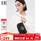 HR赫莲娜包包女包时尚女小方包头层牛皮单肩包简约链条包生日礼物 黑色