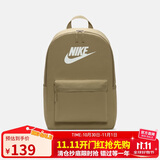 耐克（NIKE）男女双肩包背包 电脑包旅行包书包 DC4244-297 卡其
