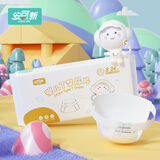 安可新 婴儿尿片婴儿一次性隔尿垫T型尿垫纸尿裤尿不湿透气宝宝婴儿尿垫 T型尿片S码 34片