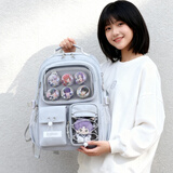 Edison中学生书包高中护脊背包二次元DIY痛包高颜值ins潮流双肩包2579-3