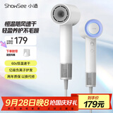 小适（showsee）高速电吹风机/家用风筒/高浓度负离子护发/大风力速干降噪/无刷电机 青春版 AP16-W 女生七夕礼物