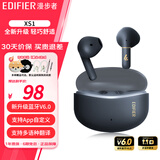 漫步者（EDIFIER）声迈XS1蓝牙耳机真无线升级版蓝牙6.0长续航音乐游戏运动通话降噪男女生送礼物 兼容多种手机系统 XS1 雅灰色 升级蓝牙6.0