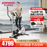 乔山（JOHNSON）家用小型椭圆机踏步机室内走路机迷你椭圆仪减脂健身SYROS 3.0 SYROS 3.0（2024年新款升级）_Horizon