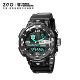 正港（ZGO）x变形金刚 手表男电子表学生初中生青少年儿童电子手表 8981黑银