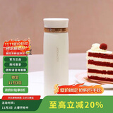 乐扣乐扣（LOCK&LOCK）菲特旋转盖轻量保温杯男女学生茶水杯子LHC4131IVY米白色450ml