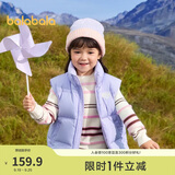 巴拉巴拉童装儿童羽绒马甲2025新款冬装男女童保暖外套亲子装208425101205