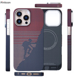 Pinkson苹果凯夫拉手机壳芳纶纤维大气商务网红简约碳纤维纹保护套超薄散热硬壳防摔轻薄高档男女士新款 【攀登者】Magsafe磁吸 【iPhone15 Pro Max】