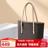 金利来女包手提包复古印花百搭托特包 生日礼物送礼