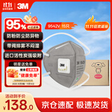 3MKN95活性炭头戴式口罩独立包装一只一袋防粉尘雾霾15只装9542V