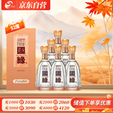 今世缘 柔雅国缘 柔雅型白酒 52度 500mL*6瓶 整箱装