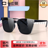 卡仕曼GM墨镜男太阳镜女通用款方框大框黑超尼龙高清防紫外线复古潮眼镜