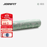 捷英飞 泡沫轴 肌肉放松按摩滚轴 健身训练普拉提瑜伽柱foam roller 绿白大浮点60cm 赠筋膜球