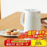 虎牌（TIGER）保温壶 304不锈钢时尚简约保温壶PWO-A12C-W 白色1.2L