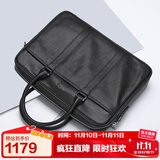 金利来公文包商务手提包电脑包大容量单肩斜挎男包 生日礼物送爸爸