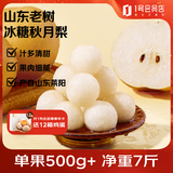 1号会员店（One's Member）山东莱阳老树冰糖秋月梨 果王 单果500g+ 净重7斤 生鲜水果礼盒
