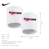 耐克（NIKE）护腕郑钦文同款男女吸汗擦汗手腕套白色广州N1003736136OS