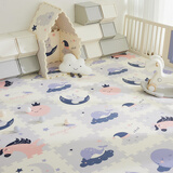 贝博氏babybox婴儿宝宝抗菌XPE客厅拼接爬行垫加厚2.5CM儿童爬爬垫12片