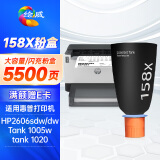 绘威158x闪充粉盒 适用惠普2606sdw粉盒 HP Tank 1020/w 1005w 2506dw 2606dw w1580A 打印机墨盒粉盒碳粉