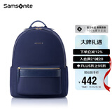 新秀丽（Samsonite）双肩包13英寸电脑包女士背包大学生书包简约时尚旅行包TQ4