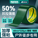北极熊（Polar bear）强力布基胶带大力胶易手撕 绿色60mm*15y(13.7米)1卷装防台风篷布修补贴地毯固定防水胶带CL-609G