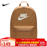 耐克（NIKE）男女双肩包背包 电脑包旅行包书包 DC4244-224 亚麻
