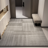 羊贵妃（YANGGUIFEI）入户地垫客厅门垫简约现代门口地垫家用定制脚垫进户门轻奢垫子 交错空间 80cm*120cm