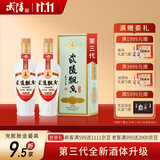 武陵酒  经典飘香53度酱香型白酒整箱装 湖南名酒 自饮礼赠品质口粮 53度 500mL 2瓶 *第三代飘香对酒装