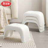 美丽雅小凳子家用塑料小板凳加厚防滑儿童矮凳浴室马桶凳换鞋踩脚凳