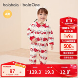 巴拉巴拉童装连体衣新生儿2025新款冬装爬服加厚男女婴童衣服208425133202