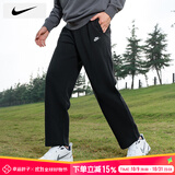耐克（NIKE）裤子男士25秋冬季新款运动裤直筒卫裤针织工装长裤加厚保暖休闲裤 010加绒/晒图退10 L 【175】体重130~150斤左右