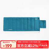 探路者（TOREAD）睡袋 秋冬户外野营旅行露营便捷信封式可收纳保暖睡袋 TECCCK90740-C01X 蓝色