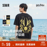 森马（Semir）哈利波特联名短袖t恤男25夏情侣宽松上衣109325100224