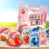 蜡笔小新 蒟蒻果冻 1kg 多种口味 吸吸果汁 儿童休闲零食 大包分享