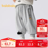 巴拉巴拉裤子婴儿夏季薄款长裤男女童运动裤2025简约可爱时髦209225108201