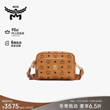 MCM【品牌直供】 AREN 小号相机包单肩背包斜挎包情侣款 干邑色